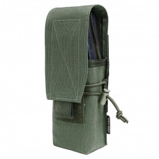 Pouch for 1-2 AK magazines with elastic band, lightweight version 3 FASTCLIP MOLLE SYSTEM
