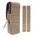 Pouch for 1-2 AK magazines with elastic band, lightweight version 3 FASTCLIP MOLLE SYSTEM