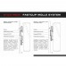 FASTCLIP MOLLE System attachment (4 MOLLE cells)