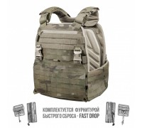 Plate carrier Stich Defense mod.3 MOLLE-MINUS (with FAST DROP)