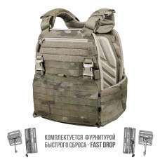 Plate carrier Stich Defense mod.3 MOLLE-MINUS (with FAST DROP)