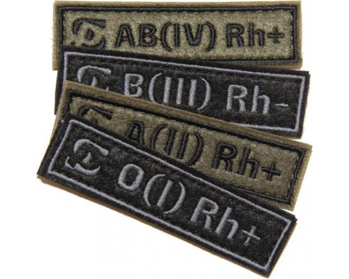 SP Logo Blood Type Patch