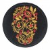Patch Skull Khokhloma (80x80 mm)