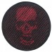 Patch Skull-diagonal (80x80 mm)