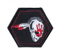 Patch Skull Indian (45x52 mm)