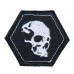 Patch Skull (45x52 mm)