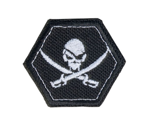 Patch Skull Pirate (45x52 mm)