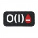 Patch PVC Blood Type