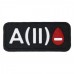 Patch PVC Blood Type