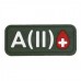 Patch PVC Blood Type