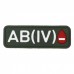Patch PVC Blood Type