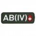 Patch PVC Blood Type