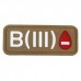 Patch PVC Blood Type