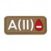 Patch PVC Blood Type