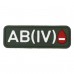 Patch PVC Blood Type