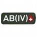 Patch PVC Blood Type