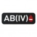 Patch PVC Blood Type