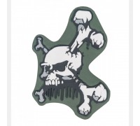 Patch PVC Skull and Bones Oliva
