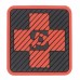 PVC patch Medical cross (45x45 mm)