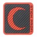 PVC patch Medical crescent (45x45 mm)