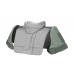 Shatterproof shoulder pad (635 m/s)