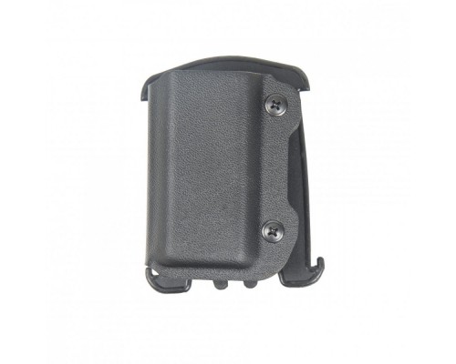 Poucher for pistol magazines with crab mount (MOLLE)