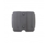 Poucher double plastic with belt fastening (Size ?1) PM