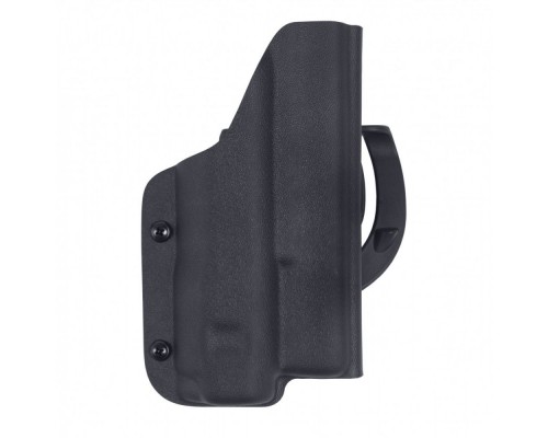 Quick-release holster for Glock 17 with laser pointer Klesch