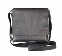 Leather bag "Bond" / Black /