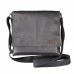 Leather bag "Bond" / Black /