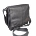 Leather bag "Bond" / Black /