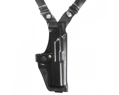 Vertical shoulder holster for ?10,?12 (model No. 20)