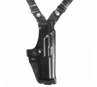 Vertical shoulder holster for ?10,?12 (model No. 20)