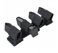 Poucher universal with a change in the angle of inclination for 4 magazines
