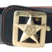 General's belt with a star, hammer and sickle