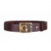 Belt with brass buckle GUNS.RU