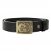 Belt with brass buckle GUNS.RU