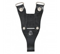 Suspension system on a shoulder holster for 1 spare clip