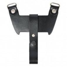Suspension system on a shoulder holster for 2 spare clips