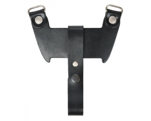 Suspension system on a shoulder holster for 2 spare clips