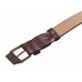 Leather trouser belt TAIGA with lining (40 mm.)