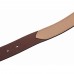 Leather trouser belt TAIGA with lining (40 mm.)