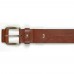 Leather trouser belt TAIGA with stitching No. 2 (40 mm.)