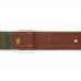 Belt trouser strap with leather TAIGA (40mm.)