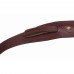 Belt gun leather with a loop