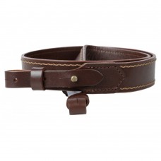 Silent two-layer leather belt