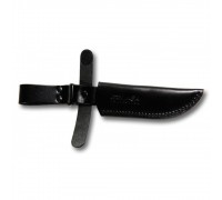 Folding leather sheath size No. 2 (with a fixing strap)