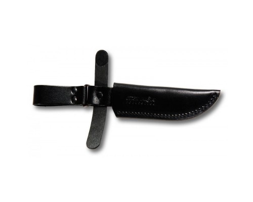 Folding leather sheath size No. 2 (with a fixing strap)