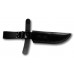 Folding leather sheath size No. 3 (with a fixing strap)