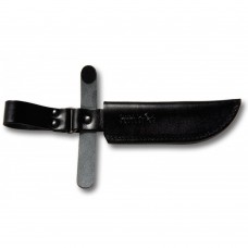 Folding leather sheath size No. 4 (with a fixing strap)
